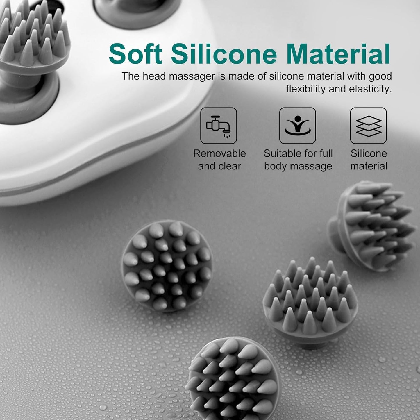 Aspiral Electric Scalp & Full Body Massager – Stress Relief, Hair Growth & Deep Relaxation Device