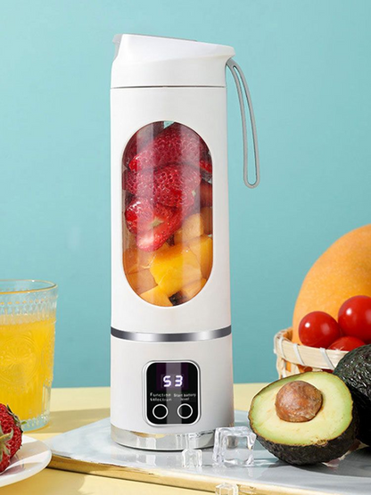 Aspiral Portable USB Rechargeable Blender Bottle – 500ML Juicer for Smoothies, Shakes & Fresh Juice