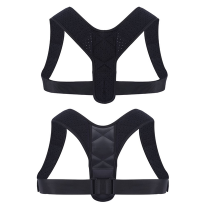 Aspiral Adjustable Posture Corrector Belt for Men & Women | Upper Back & Shoulder Support Brace & Back Pain Relief