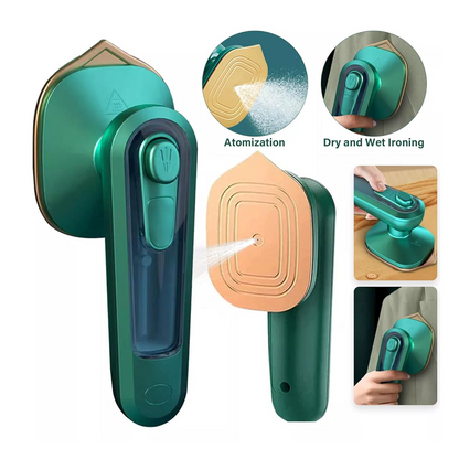 Aspiral Portable Handheld Steam Iron – Compact Travel Iron with Strong Steam Spray & Titanium Soleplate