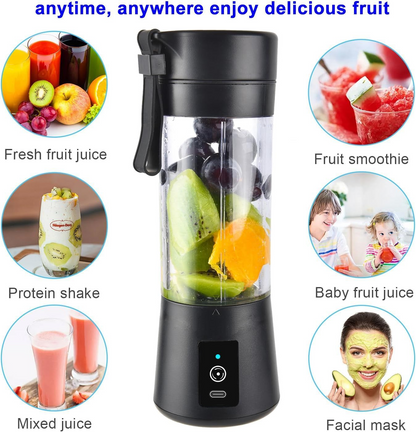 Aspiral Portable USB Rechargeable Blender | Mini Smoothie Maker for Juices, Shakes, Baby Food & Smoothies