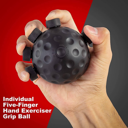 Aspiral Eagle Claw Finger Grip Strengthener 99LB | Hand Grip Strength Trainer Ball | Finger & Forearm Exercise Tool for Gym, Recovery & Stress Relief