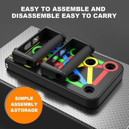 Aspiral 4-in-1 Color-Coded Push Up Board – Professional Home Gym Chest & Upper Body Workout System