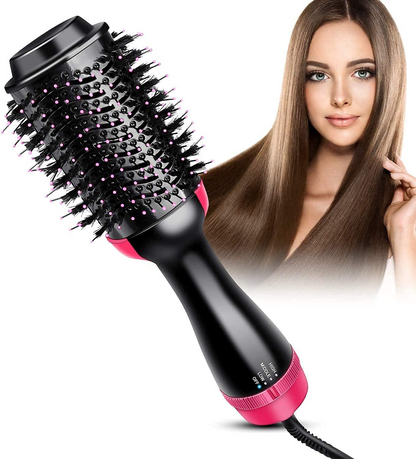 Aspiral Hot Air Hair Dryer Brush & Volumizer | Blow Dryer Brush for Straightening, Curling & Styling | 3-Speed Adjustable with 360° Swivel Cord