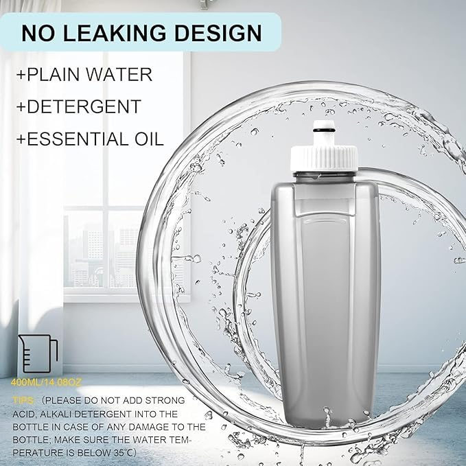 Aspiral Premium 2-in-1 Spray Floor Mop with 400ml Refillable Bottle | Microfiber Flat Mop for Home Cleaning | Suitable for Tiles, Marble, Hardwood & All Surfaces