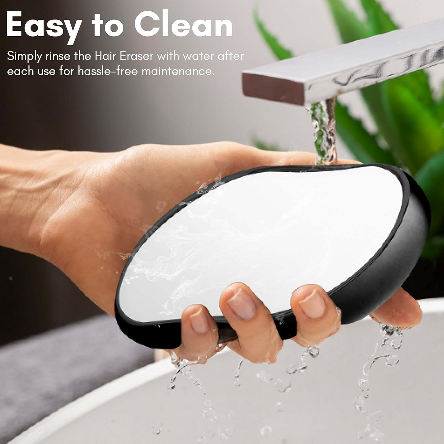 Aspiral Crystal Hair Remover For Women And Men,Stone Smooth Skin Crystal Painless Hair Removal Stone