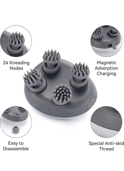 Aspiral Electric Scalp & Full Body Massager – Stress Relief, Hair Growth & Deep Relaxation Device